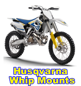 HRF Husqvarna whip mounts